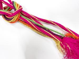 正絹　手組帯締め